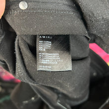 Load image into Gallery viewer, Amiri MX1 Bandana Jeans Black Size 38”
