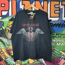Load image into Gallery viewer, Lamb of God Cropped Band Tee Size 2XL
