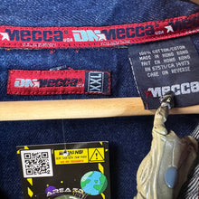 Load image into Gallery viewer, Y2K Mecca Denim Jacket Sizs 2XL
