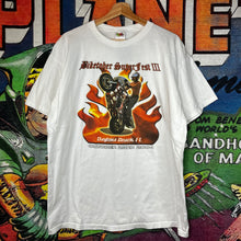 Load image into Gallery viewer, Vintage Y2K 2004 Biketober Superfest III Tee Size XL
