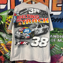 Load image into Gallery viewer, Y2K Chase Authentics Elliott Sadler #38 M&amp;M&#39;s NASCAR AOP Tee Size XL
