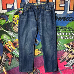 Ed Hardy Stone Washed Jeans Size 36”