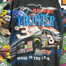 Load image into Gallery viewer, Vintage 90s Chase Authentics Dale Earnhardt AOP Tee Size XL
