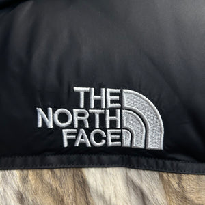 Supreme X The North Face Fur Print Puffer Vest FW13 Size Medium