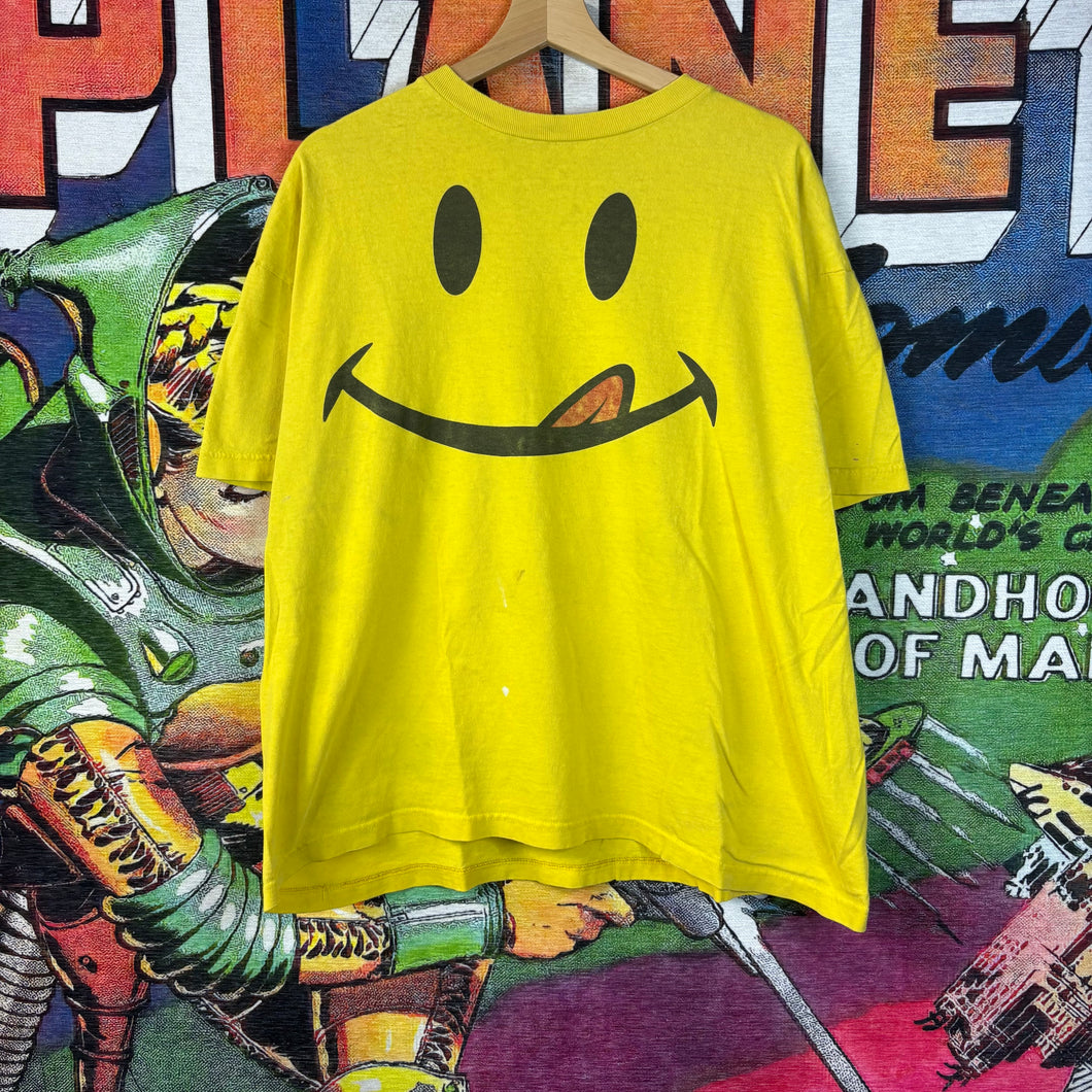 Y2K Joe Boxer Smiley Face Tee Size XL