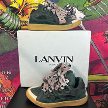 Load image into Gallery viewer, Lanvin Curb Sneaker Forest Green Size 42/9
