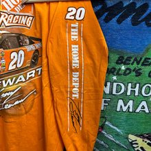 Load image into Gallery viewer, Tony Stewart NASCAR Home Depot Long Sleeve Winner Circle Tag Tee Size Large
