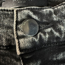 Load image into Gallery viewer, Amiri Broken Track Black Distressed Skinny Jeans Size 30

