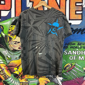 Y2K Skull Stars Tee Size Medium