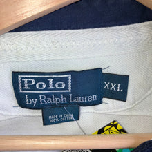 Load image into Gallery viewer, Polo Ralph Lauren 381 Bleecker Q Pier 18 Flag Logo Polo Size 2XL
