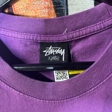 Load image into Gallery viewer, Stüssy Purple Blank Tee Size XL
