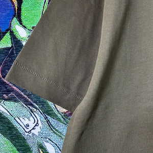 Fear Of God Essentials Oversized Jersey Logo Tee Olive Size S