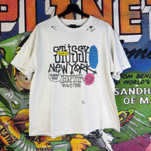Load image into Gallery viewer, Stussy New York Distressed Tee Size Large
