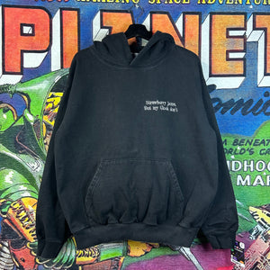 Strawberry ‘But My Glock Don’t’ Hoodie Size Large