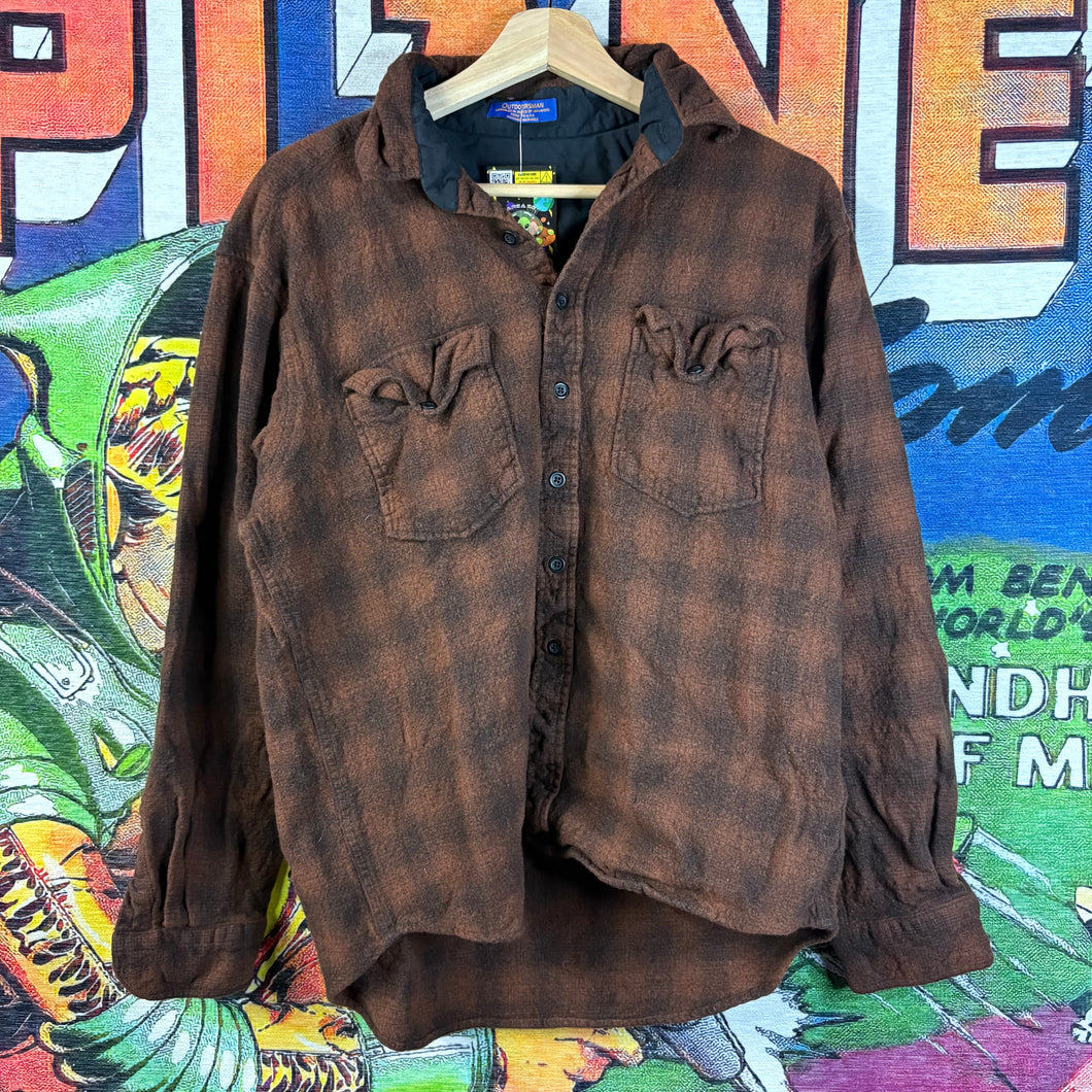 Pendleton Outdoorsman Wool Flannel Button Up Size Small