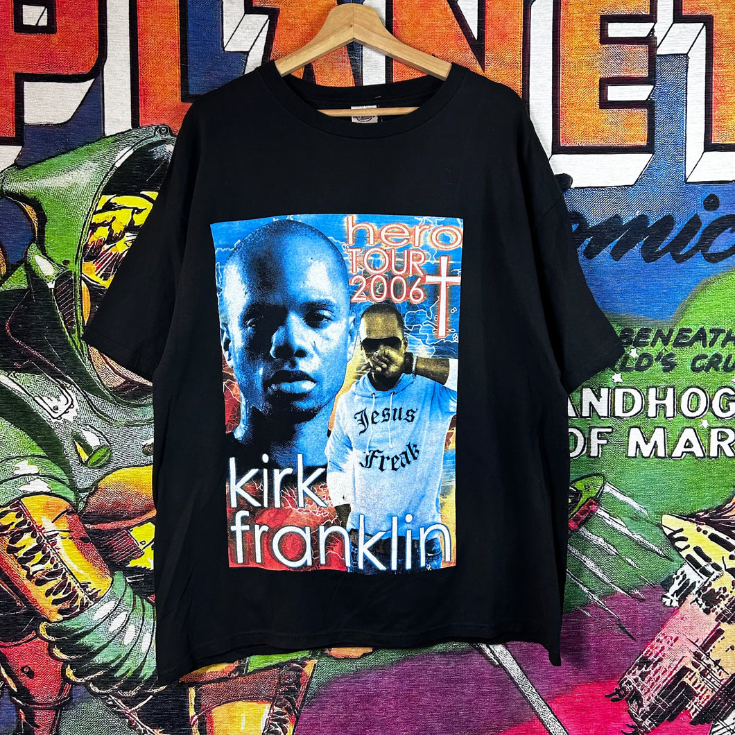 Y2K 2006 Kirk Franklin Rap Style Tee Size XL