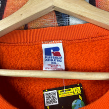 Load image into Gallery viewer, Y2K Russell Athletic Orange Sweatshirt Size 2XL
