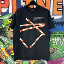 Load image into Gallery viewer, Virgil Abloh MCA Figures of Speech Tape Tee Size Large
