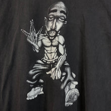 Load image into Gallery viewer, Y2K Tupac Caricature Graphic Tee Size 2XL
