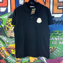 Load image into Gallery viewer, Moncler Logo Polo Shirt Black Size Medium

