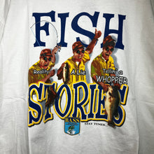 Load image into Gallery viewer, Y2K Fish Stories B.A.S.S Tee Size XL
