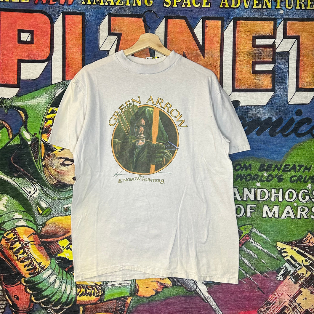 Vintage 80s DC Green Arrow Tee Size Large