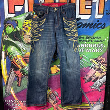Load image into Gallery viewer, Y2K Coogi Winged Embroidered Pants Size 34"
