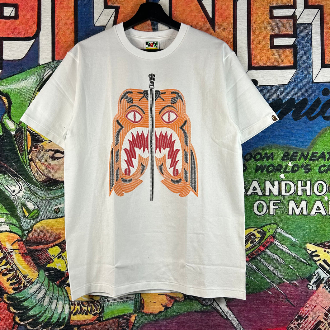 Brand New BAPE Tiger Tee White Size M