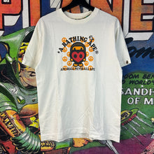 Load image into Gallery viewer, Bape Baby Milo ASNKA Peace Sign Tee Size Medium
