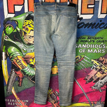 Load image into Gallery viewer, Amiri MX2 Plaid Jeans Clay Orange Size 34”
