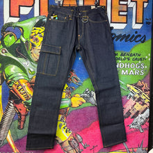 Load image into Gallery viewer, Evisu Red Daicock Denim Jeans Size 32”
