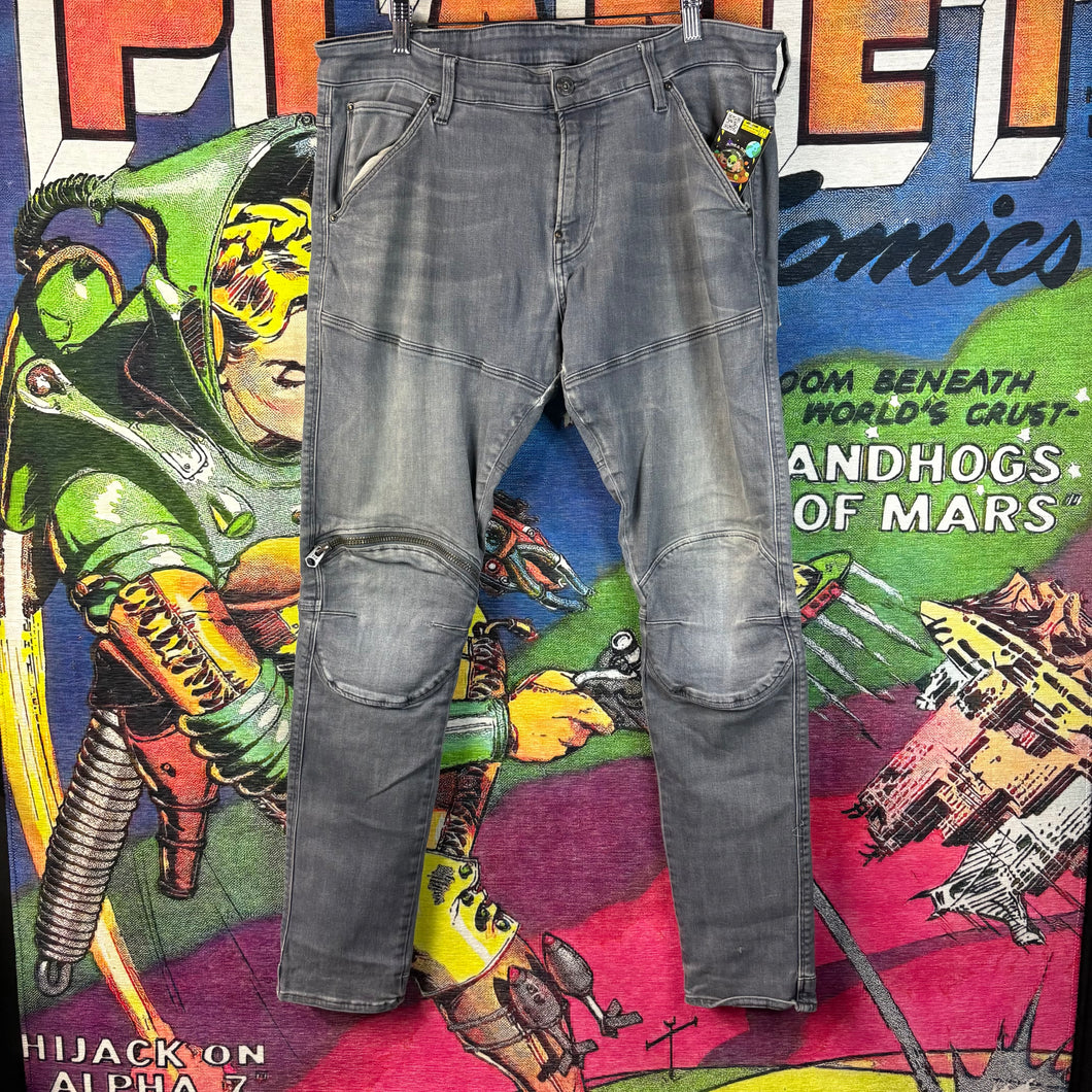 G-Star 3D Zip Knee Jeans Size 38