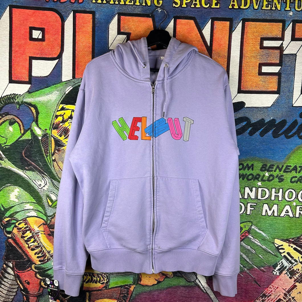 Helmut Lang ‘3D’ Zip Up Hoodie Size Medium