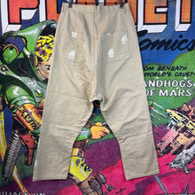 Load image into Gallery viewer, Issey Miyake Ne-net Full Print House Stamp Wide Leg Pants Size 30

