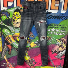 Load image into Gallery viewer, Amiri MX1 Distressed Skinny Jeans Size 29”
