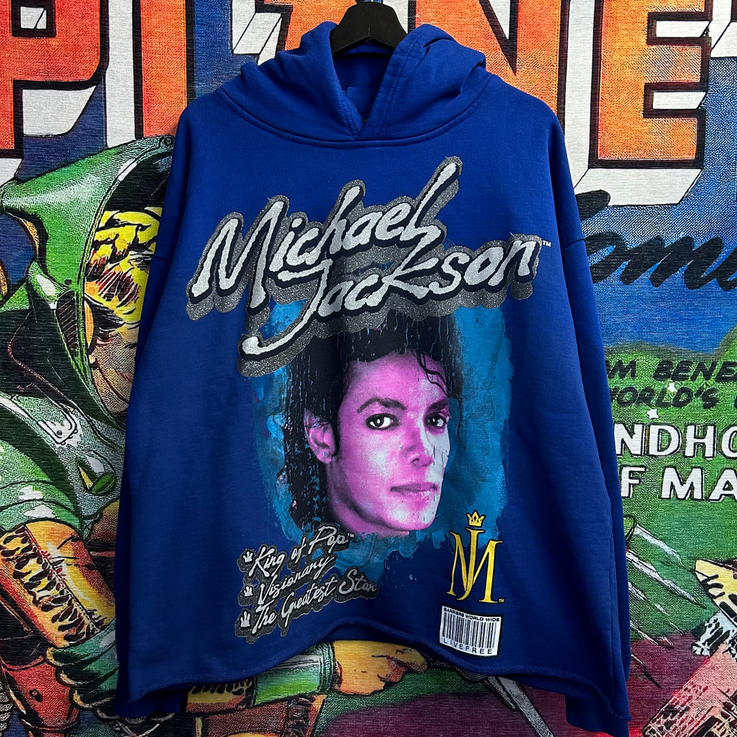 Brand New Barriers Michael Jackson King Of Pop Hoodie Size Small