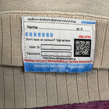 Load image into Gallery viewer, Maison Mihara Yasuhiro Beige Distressed Vintage Like Hoodie Size 48/XL
