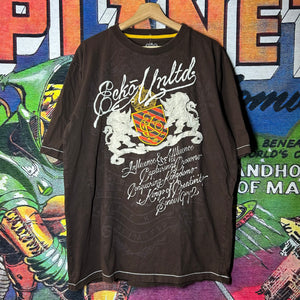 Y2K Ecko Unltd Embroidered Tee Size XL
