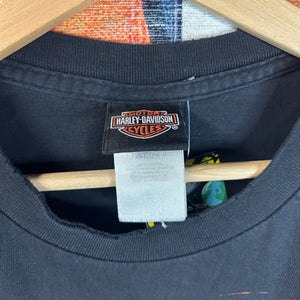 Harley Davidson Jester Long Sleeve Tee Size Large