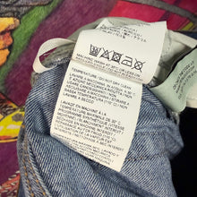 Load image into Gallery viewer, Off White Diagonal Stripe Jeans Size 32”
