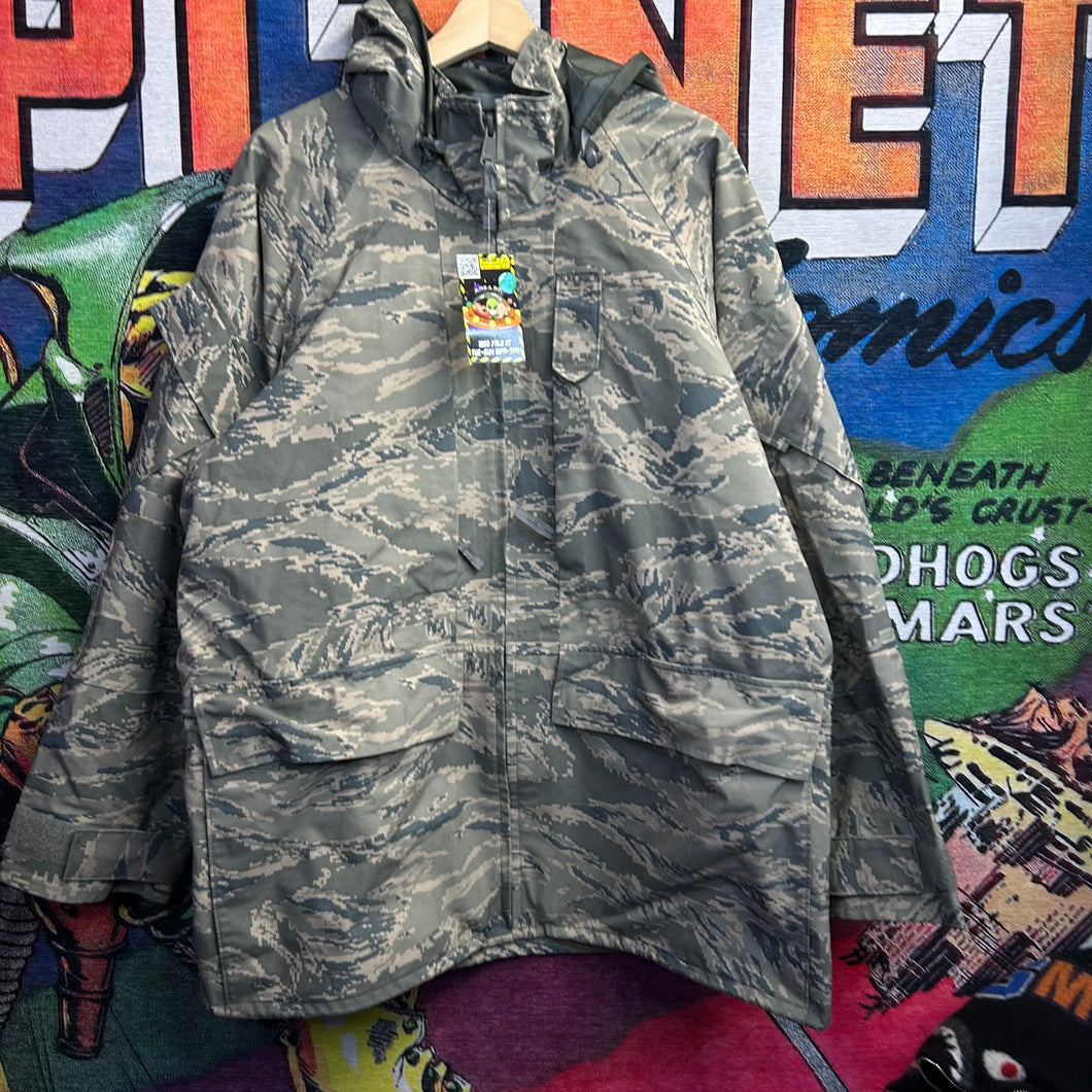 Y2K Gore-Tex Digi Camo Military Issue Jacket Size XL