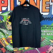 Load image into Gallery viewer, Astroworld ‘I Went To Astroworld And All I Got Was This’ Tee Size Medium
