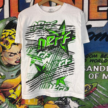 Load image into Gallery viewer, Y2K Green Nerf Tee Size Youth Large

