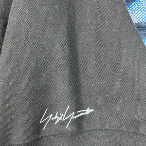 Black Scandal Yohji Yamamoto Polo Shirt Size L