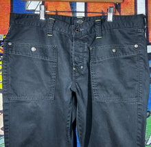 Load image into Gallery viewer, Hysteric Glamour Black Canvas Trousers Size 36
