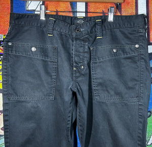 Hysteric Glamour Black Canvas Trousers Size 36