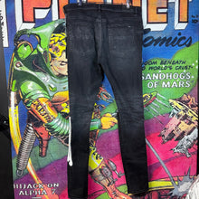 Load image into Gallery viewer, Amiri Bone Slash Jeans Size 38”
