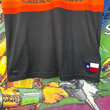 Load image into Gallery viewer, Black and Orange Houston Dynamo Jersey Youth Large
