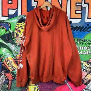 Y2K Sunfaded Carhartt Orange Hoodie Size 2XL