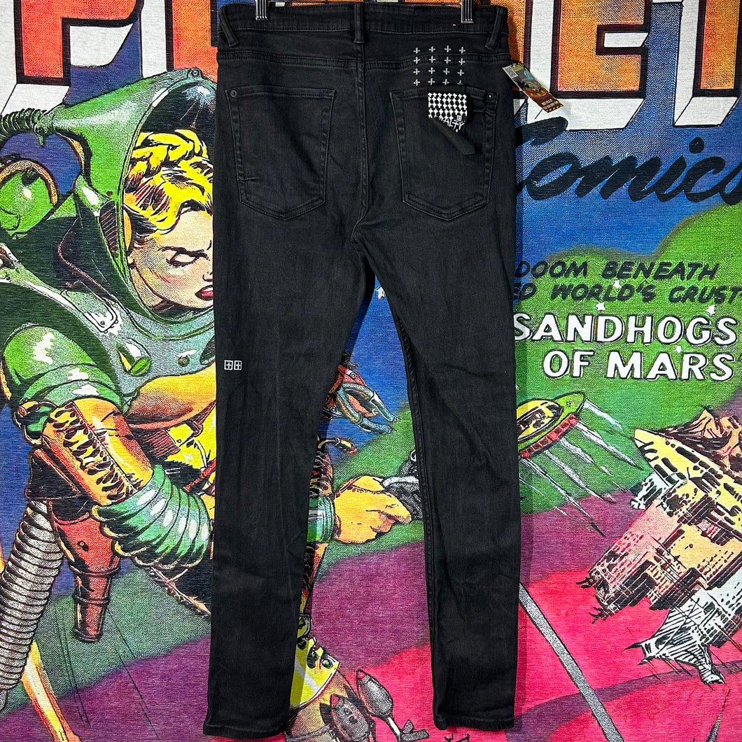 Ksubi Black Skinny Jeans Size 34”